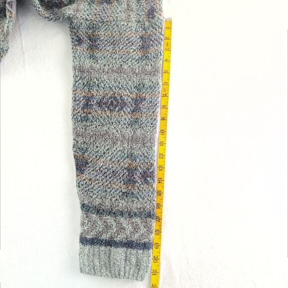 Vintage Nor'Easterly 100% Pure New Wool Sweater Size Medium Made In Scotland - Picture 7 of 10